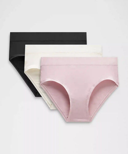 UnderEase High-Rise Bikini Underwear *3 Pack