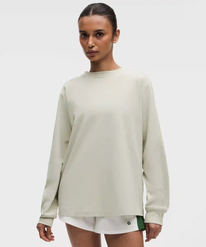 All Yours Organic Cotton-Blend Long-Sleeve Shirt