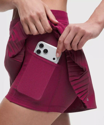 Side-Pleat Tennis Short 2.5"