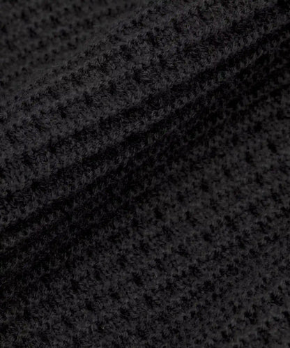 Cotton-Blend Knit Collared Cardigan