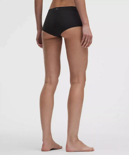UnderEase Mid-Rise Ruched Boyshort Underwear