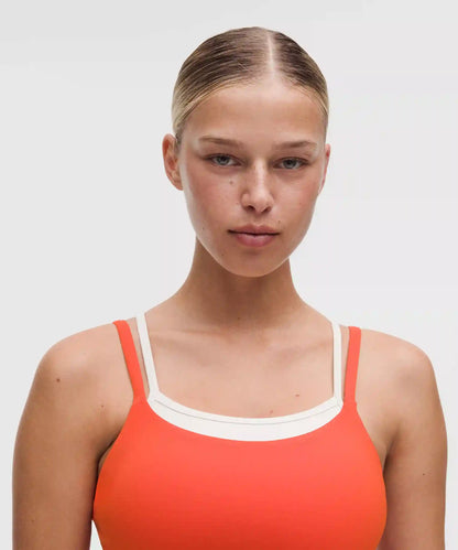 Layered Cami-Strap Bra *Light Support, C/D Cup