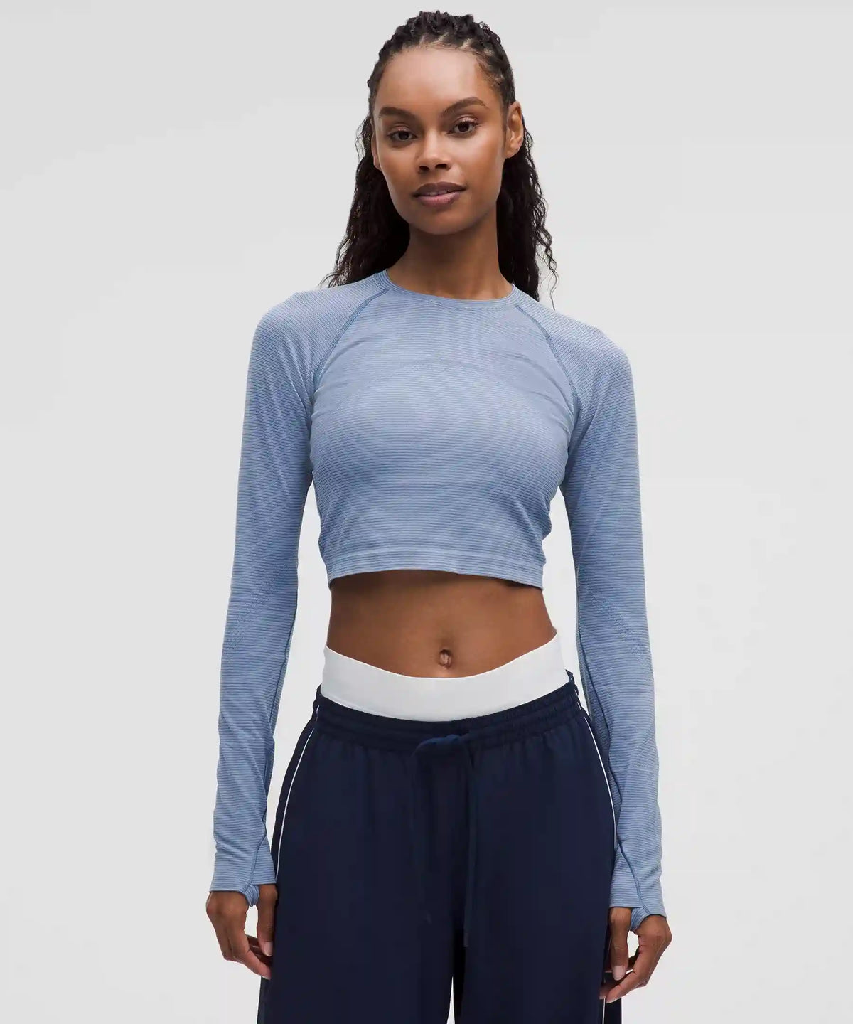 Swiftly Tech Cropped Long-Sleeve Shirt 2.0