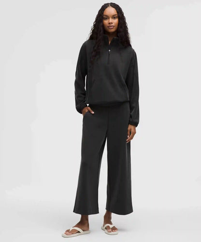 Softstreme High-Rise Wide-Leg Cropped Pant