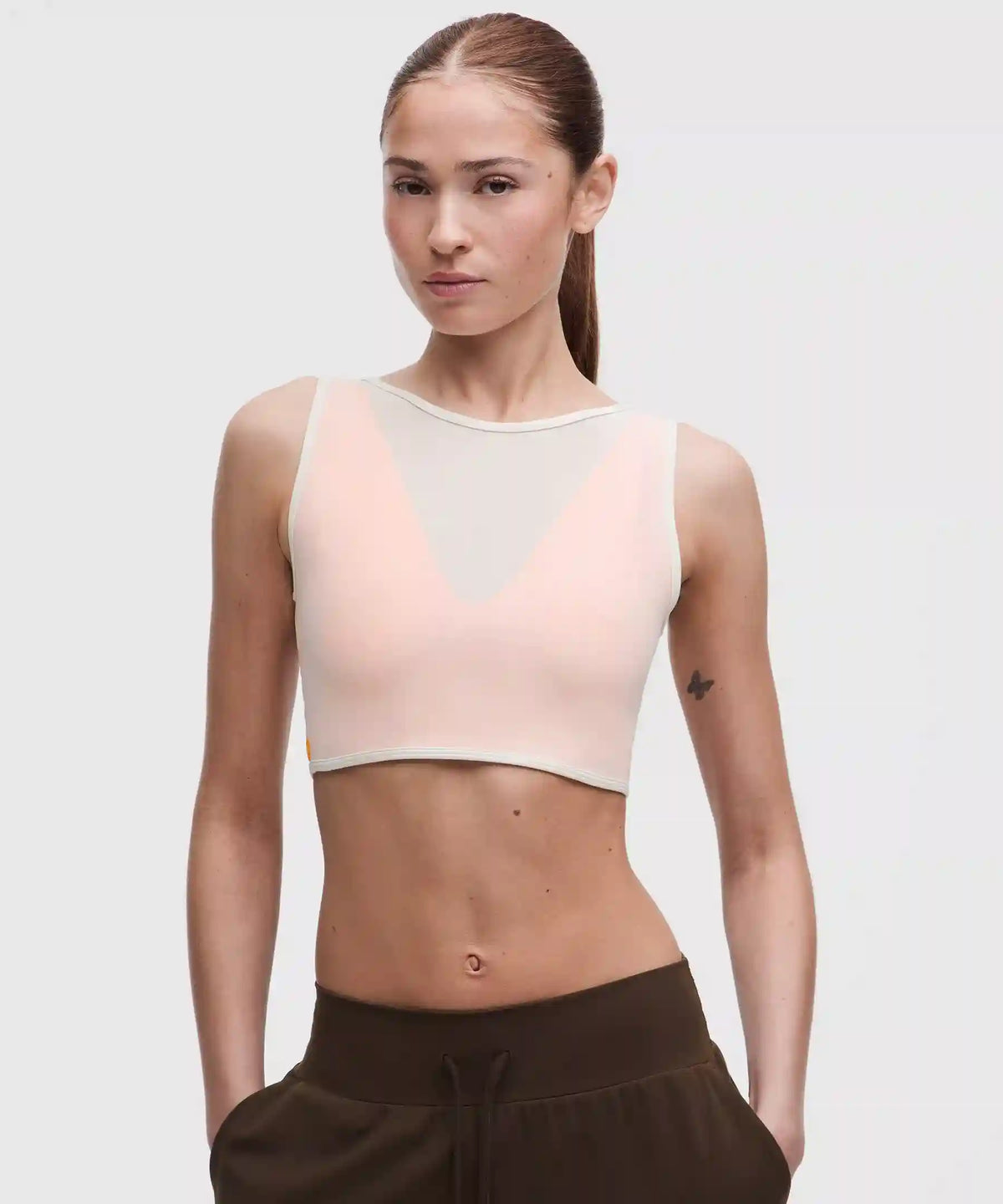 Bend This Mesh Bandeau and V-Neck Bra *Light Support, A–C Cups
