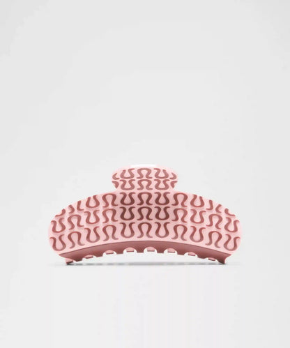 Logo-Embossed Claw Clip