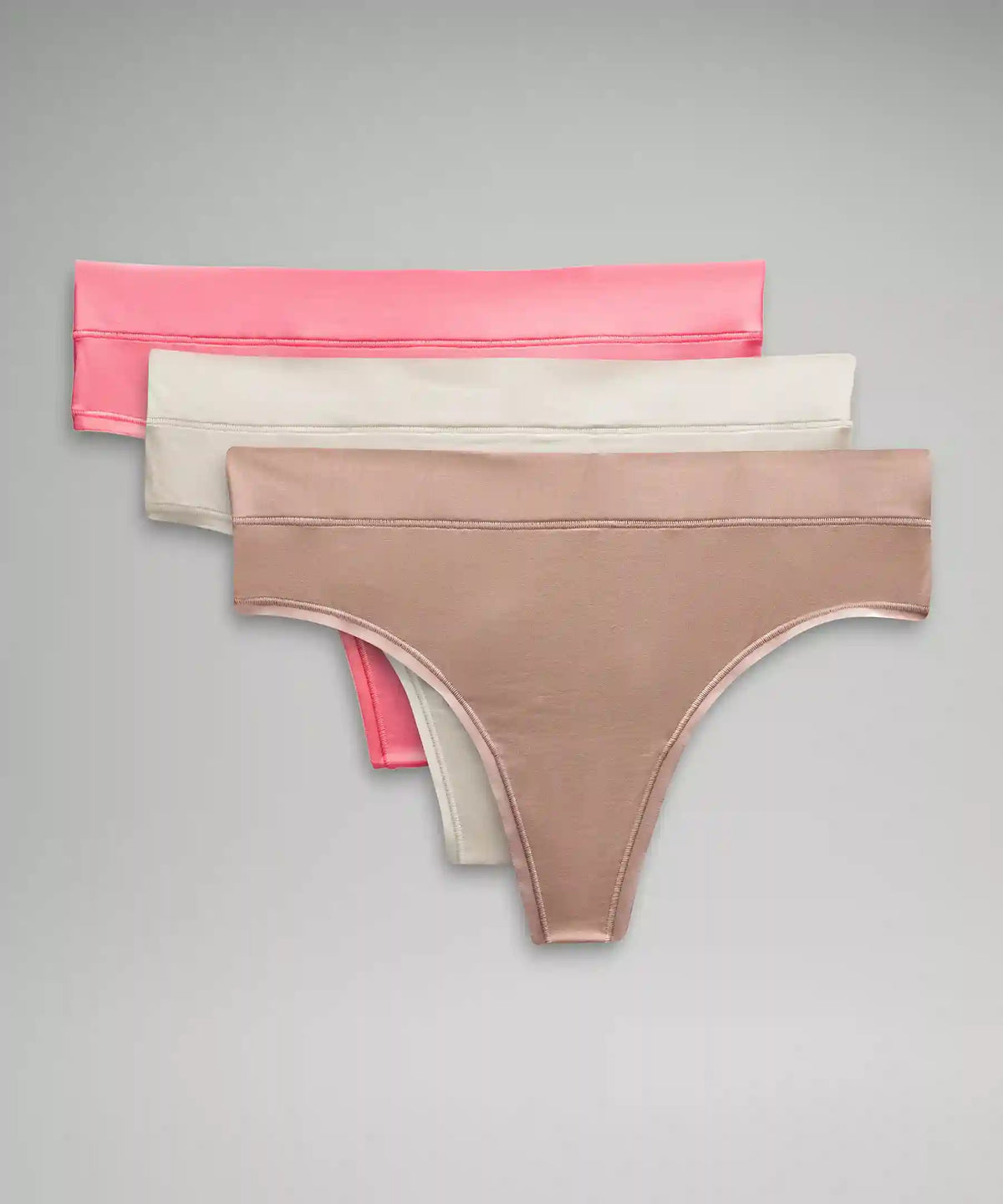 UnderEase High-Rise Thong Underwear *3 Pack
