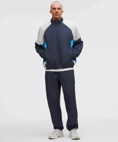 Nylon Oversized Track Jacket