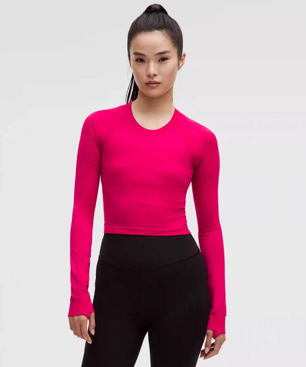 Swiftly Tech Cropped Long-Sleeve Shirt 2.0