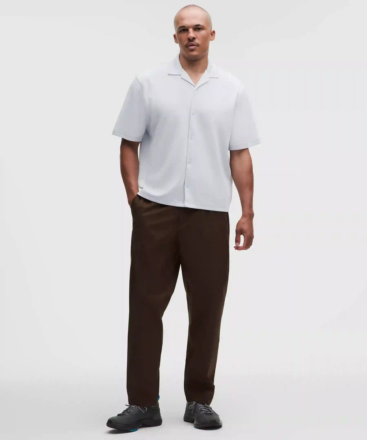 Pique-Performer Camp-Collar-Shirt