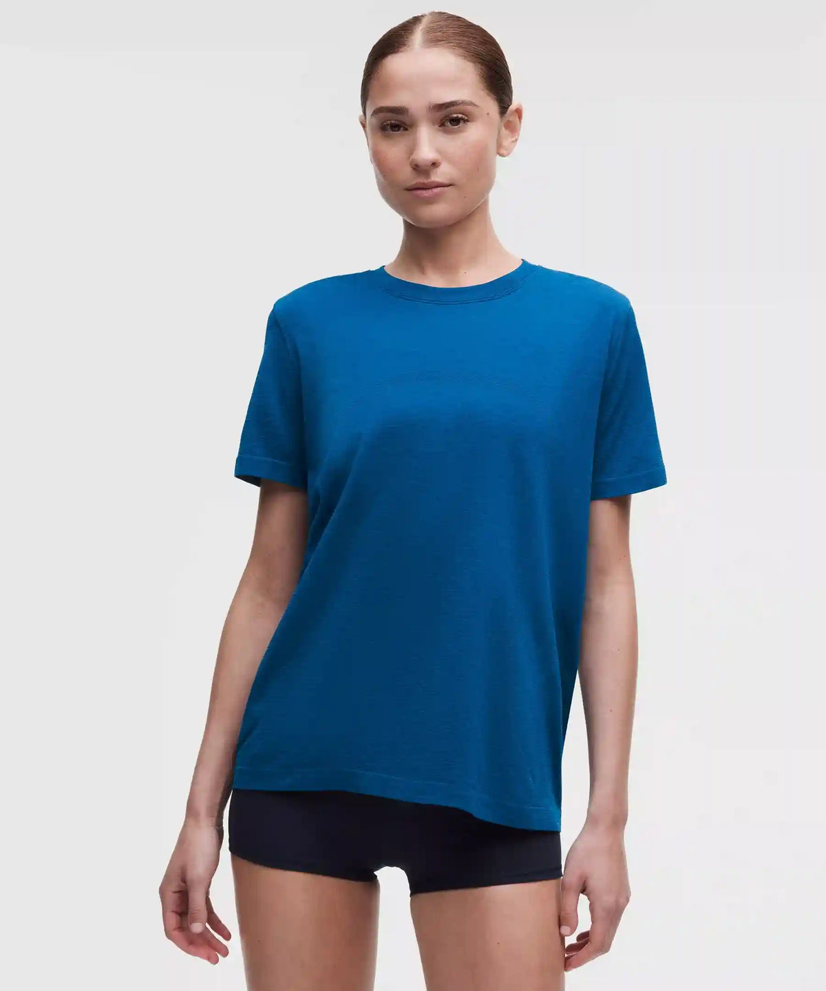 Swiftly Relaxed Short-Sleeve Shirt *Hip Length