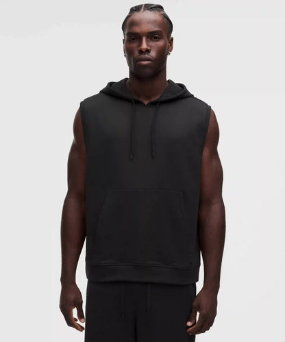 Warm-Up Sleeveless Gym Hoodie
