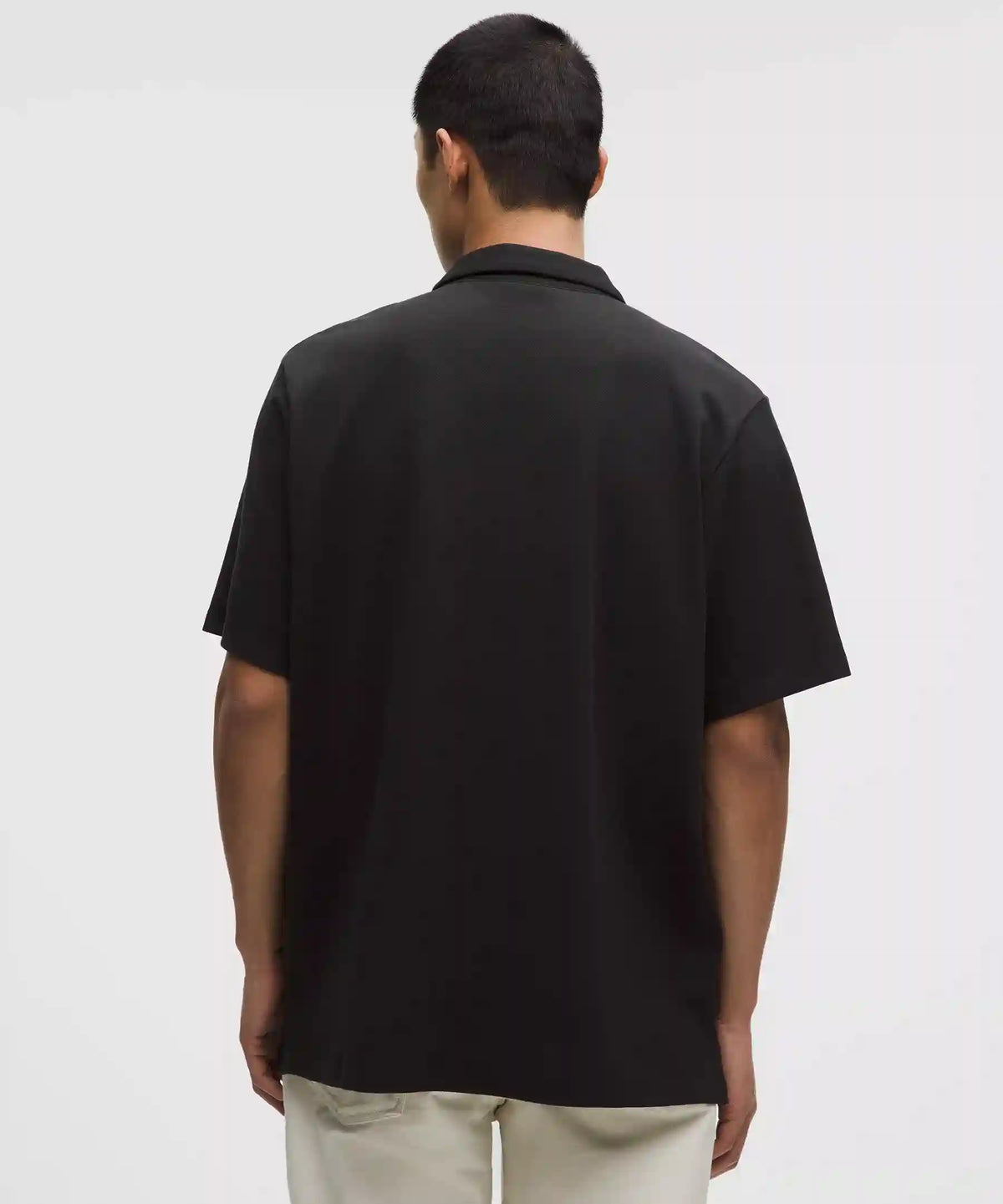 Pique Performer Johnny-Collar Short-Sleeve Shirt