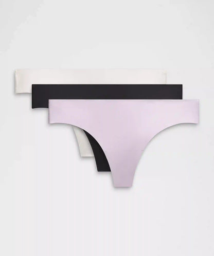 InvisiWear Mid-Rise Thong Underwear *3 Pack