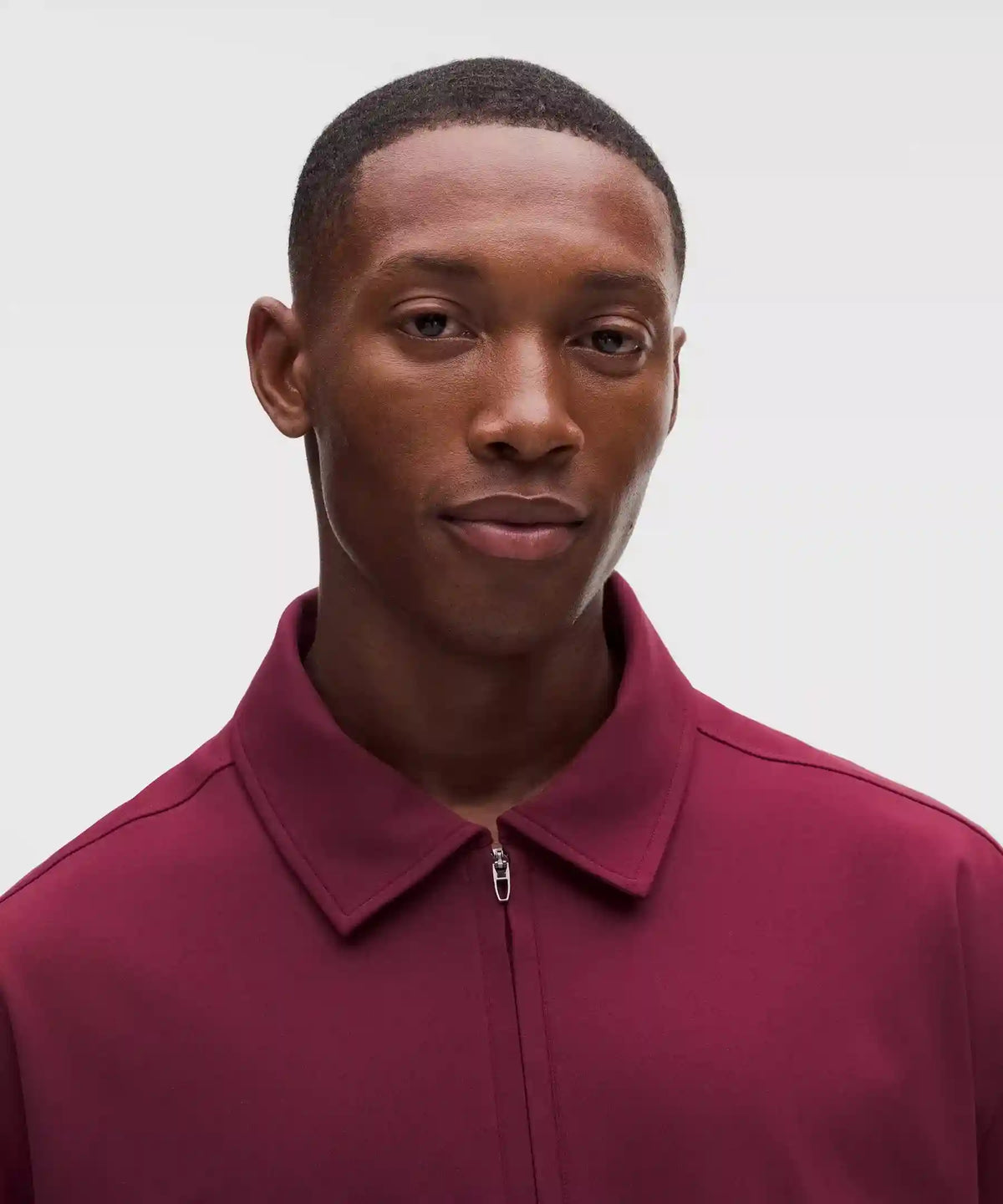 Daydrift Oversized Zip-Neck Polo Shirt