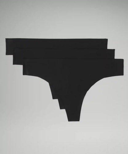 InvisiWear Mid-Rise Thong Underwear *3 Pack