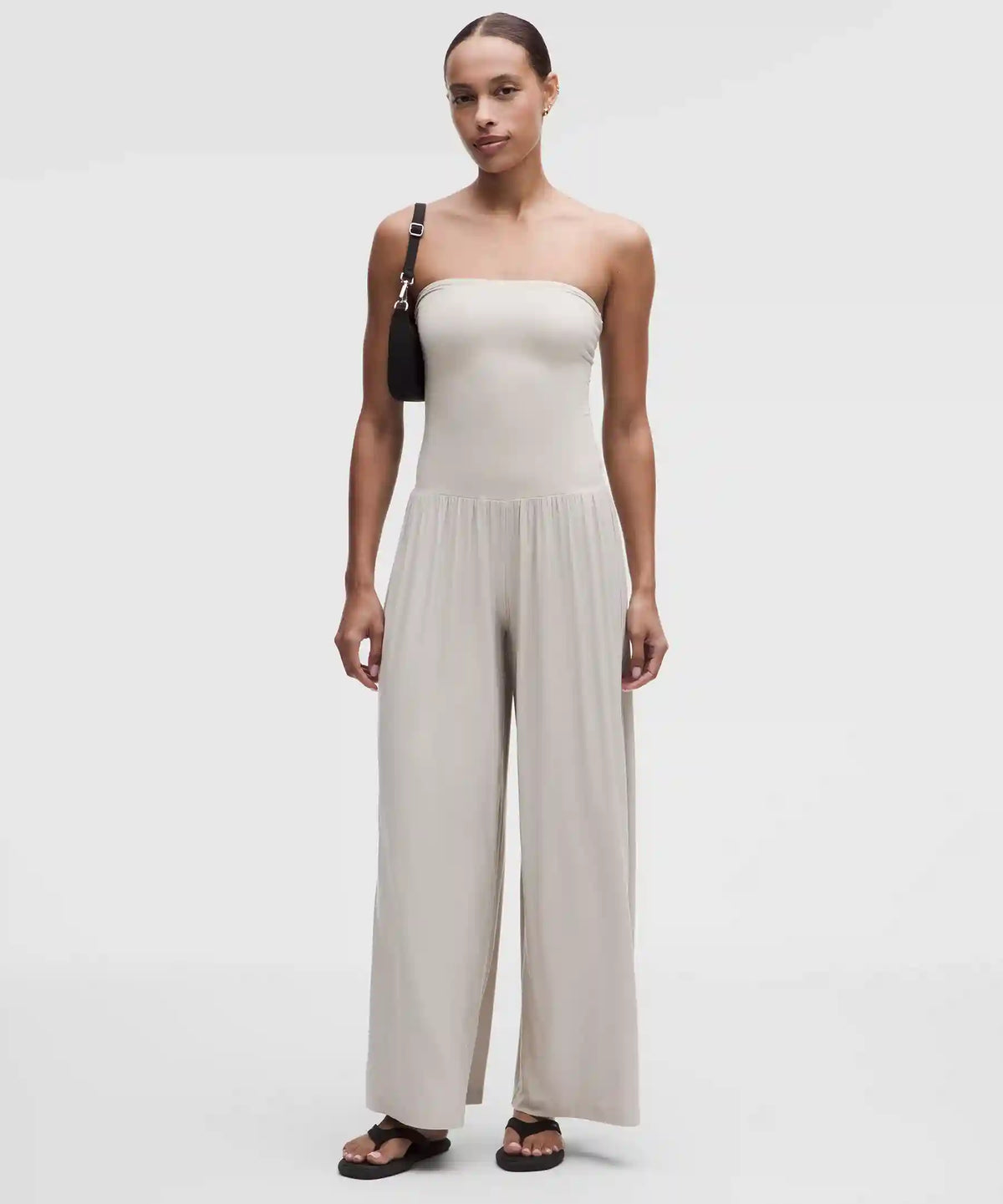 2-in-1 Wide-Leg Jumpsuit