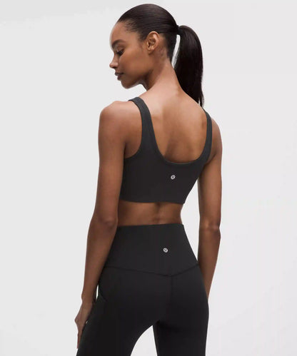 Nulu Ribbed Scoop-Neck Bra *Light Support, B/C Cup