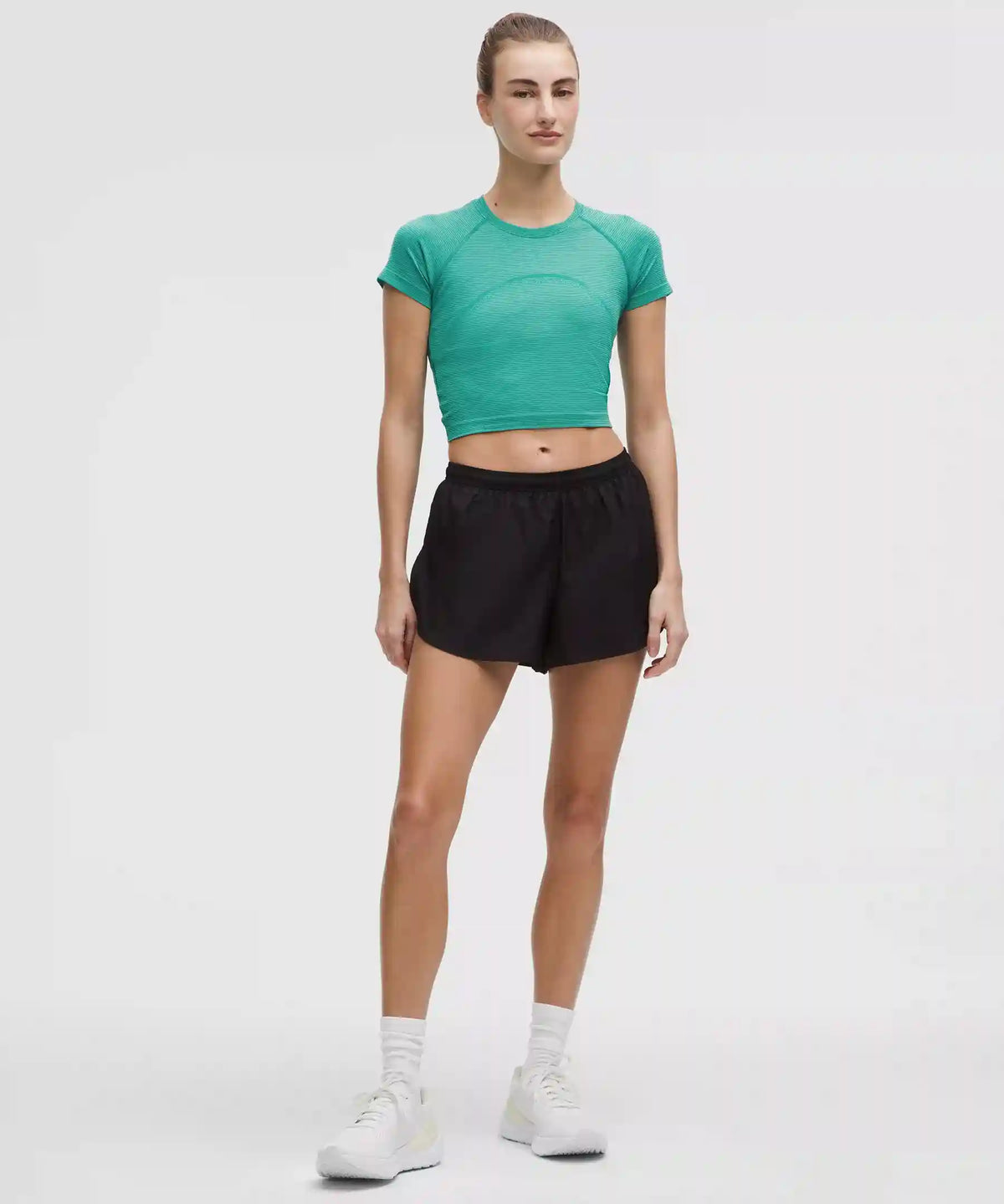 Swiftly Tech Cropped Short-Sleeve Shirt 2.0