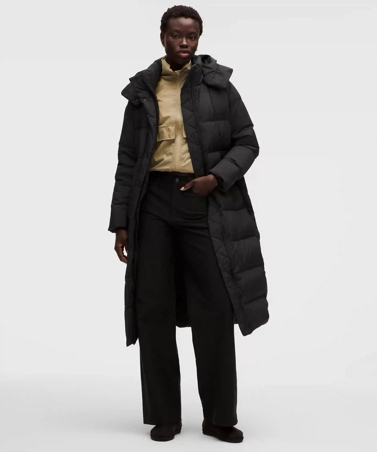 Women's Wunder Puff 600-Down-Fill Long Jacket