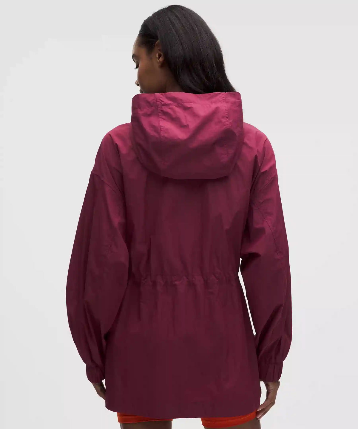 UV-Protective Cinch-Waist Oversized-Fit Jacket