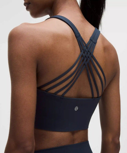 FlexyFlex Strappy Longline Yoga Bra *Light Support, A–C Cups