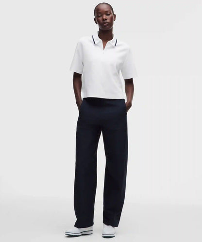 Cotton-Blend Pique Short-Sleeve Polo Shirt
