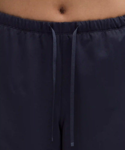 Striped Baggy Low-Rise Track Short 9.5"