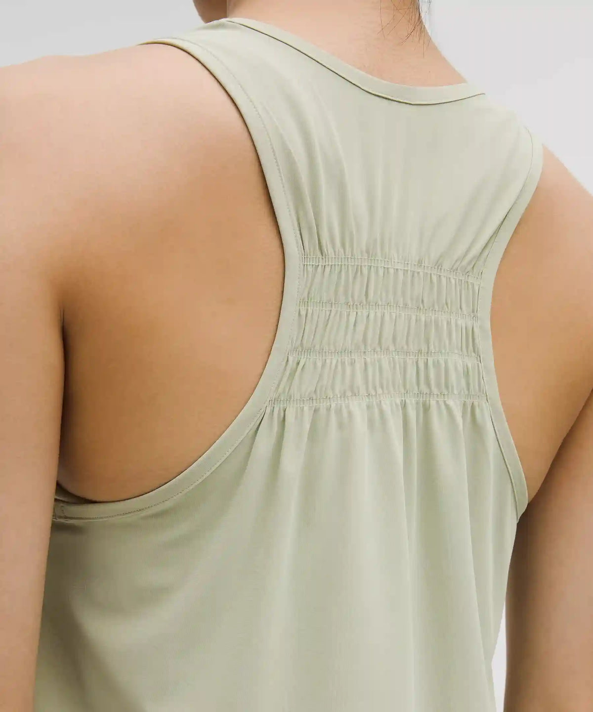 Ruched Racerback Tank Top