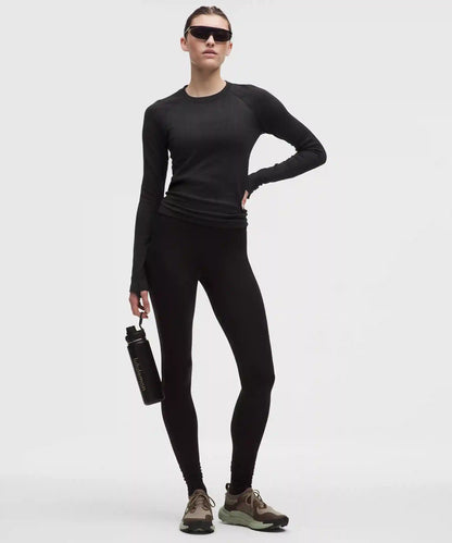 Rest Less Variegated Ribbed Pullover