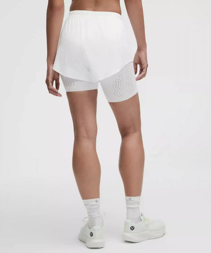 Sleek Perforated 2-in-1 High-Rise Short