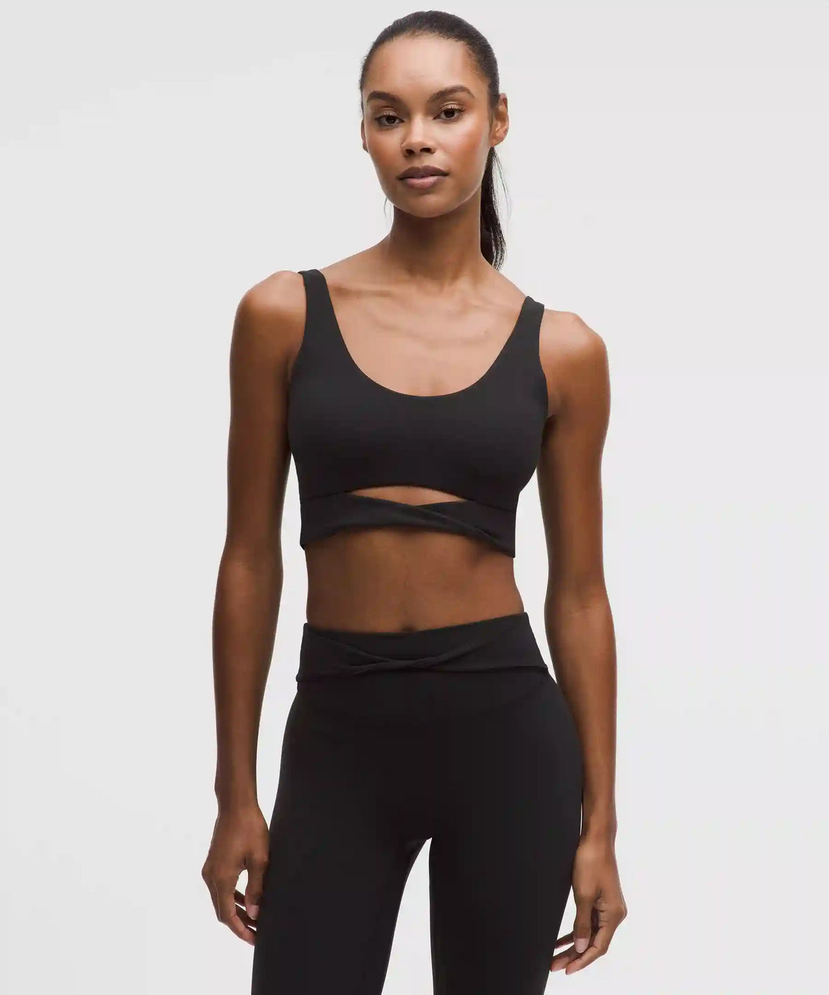 Nulu Twist-Front Scoop-Neck Bra *Light Support, B/C Cup