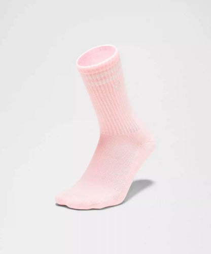 Unisex Daily Essential Crew Socks *Stripe