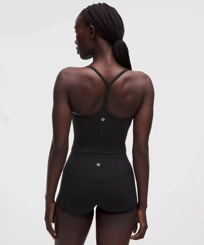Flow Y Cropped Tank Top *Light Support, B/C Cup