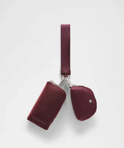 Dual Pouch Wristlet *Wallet