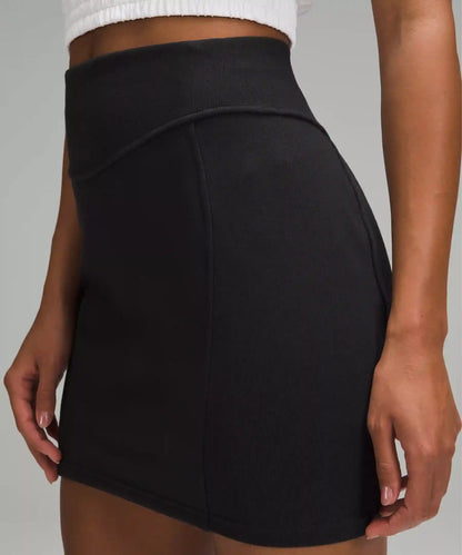Scuba High-Rise Mini Skirt