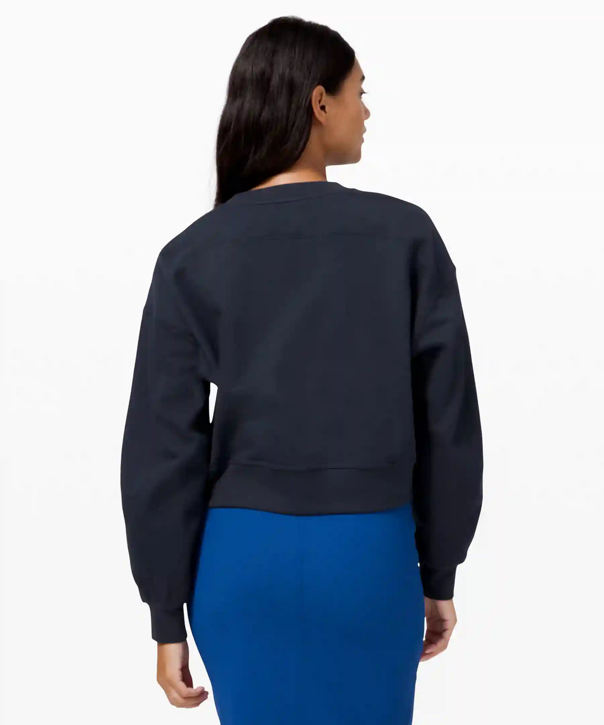 Perfectly Oversized Cropped Crew *French Terry