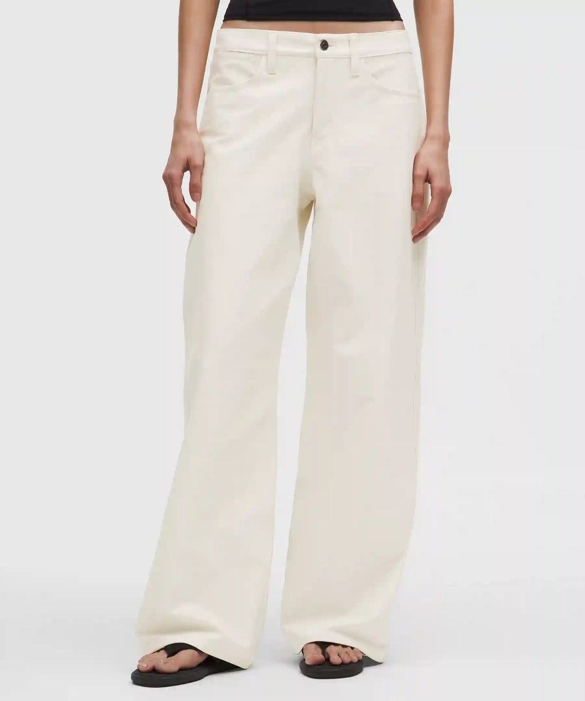 EasyFive Low-Rise Classic Wide-Leg Pant *Short