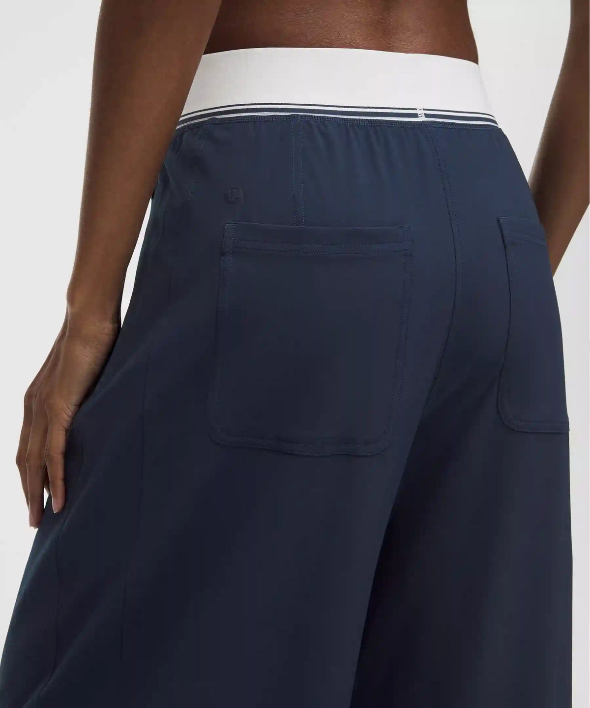 Swift High-Rise Wide-Leg Pant *Logo Waistband