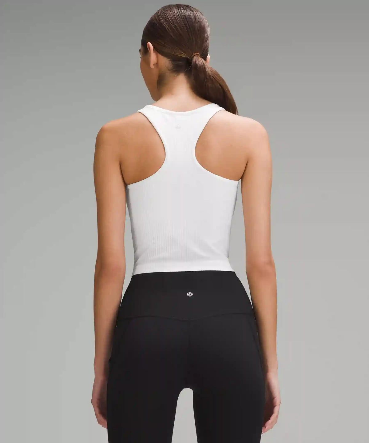 Ebb to Street Cropped Racerback Tank Top *Light Support, B/C Cup