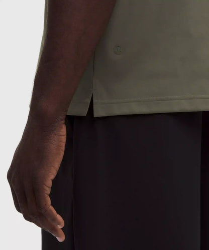 Daydrift Oversized Zip-Neck Polo Shirt