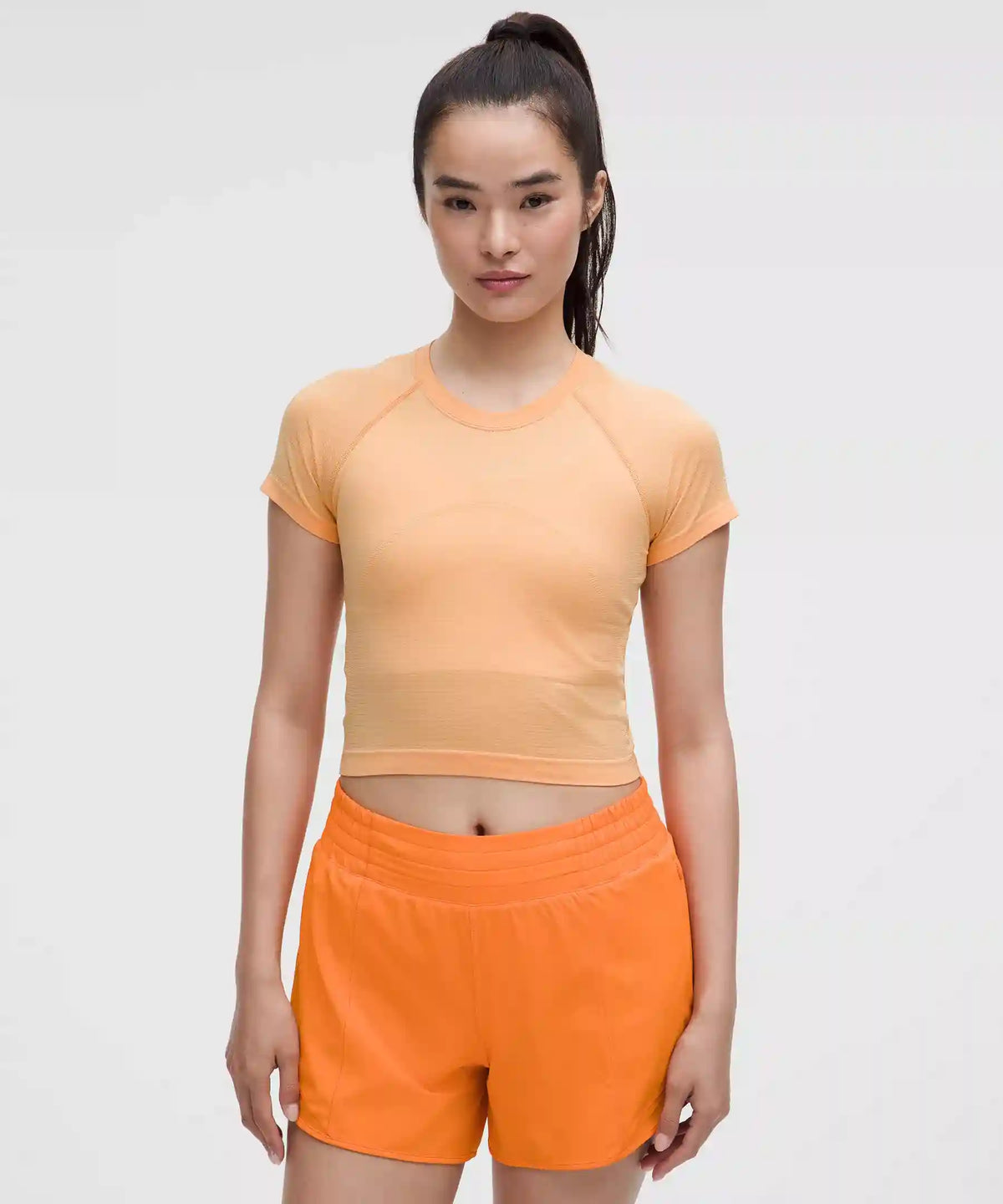 Swiftly Tech Cropped Short-Sleeve Shirt 2.0