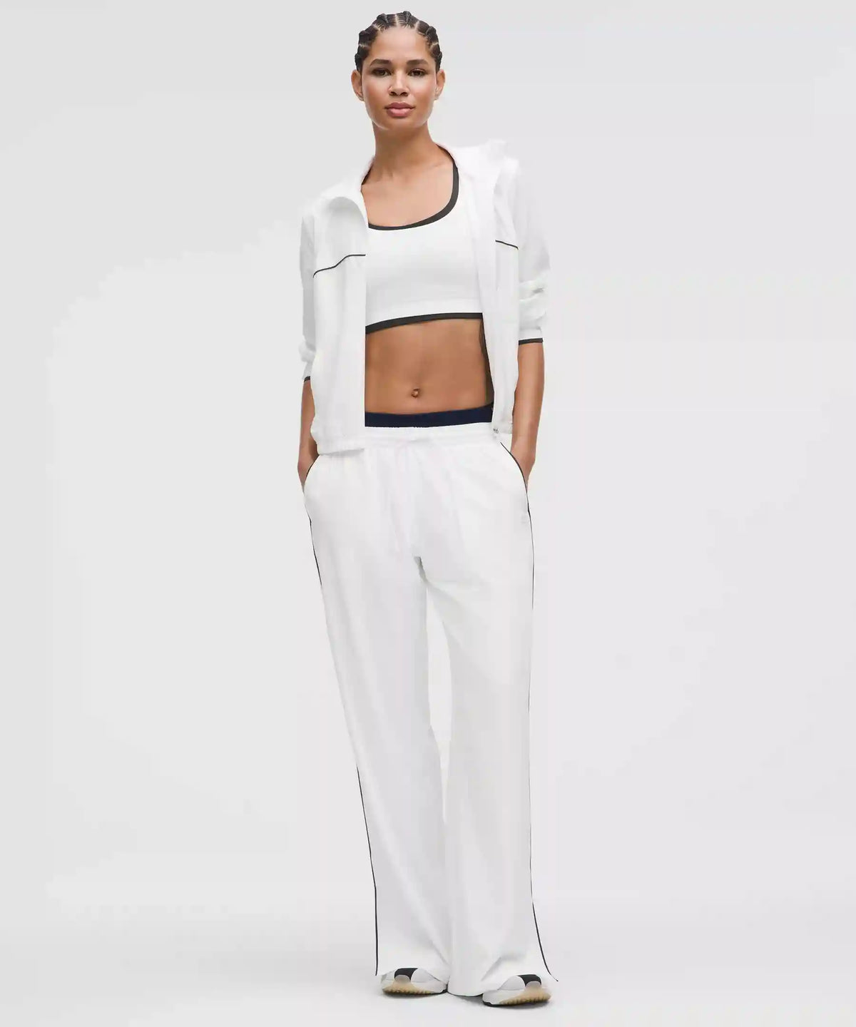 Court Rival Wide-Leg Track Pant Regular *Stitched Logo