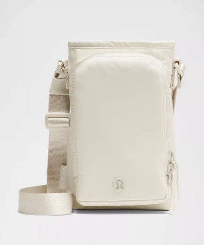 Water Bottle Crossbody with Front Pocket 2L