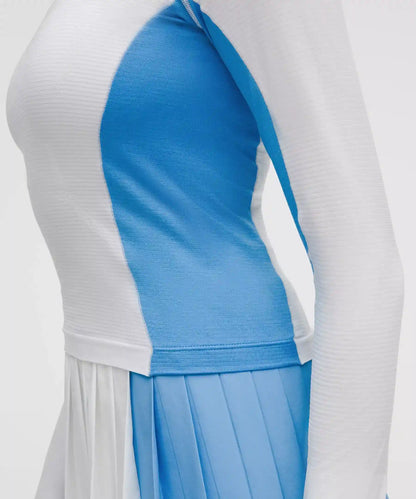Swiftly Tech Long-Sleeve 2.0 Waist Length *Colour Block
