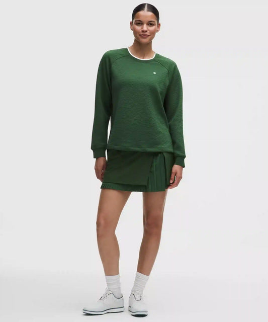 Water-Repellent Pleated High-Rise Golf Skirt