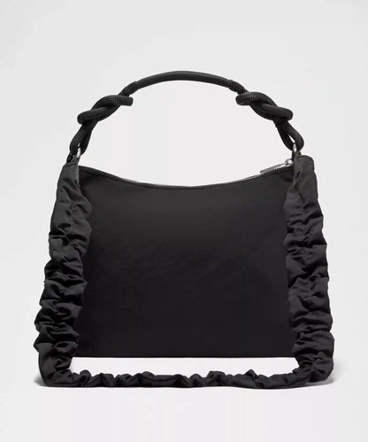 Convertible Ruched Strap Crossbody Bag 6.5L