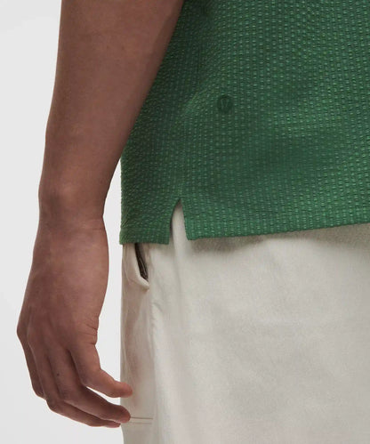 Airing Easy Camp-Collar Shirt *Textured