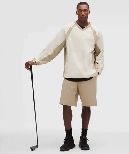 Water-Repellent Golf V-Neck Pullover