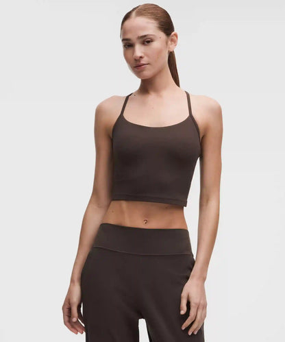 Flow Y Cropped Tank Top *Light Support, B/C Cup